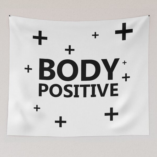 Item preview, Body Positive + design designed and sold by GetItGiftIt.