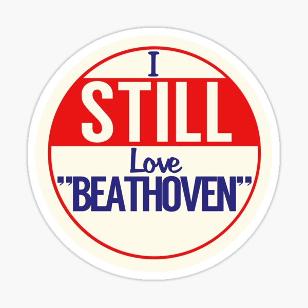 "I Still Love Beathoven" - Sticker Sticker