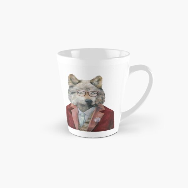 Grey Wolf Tall Mug