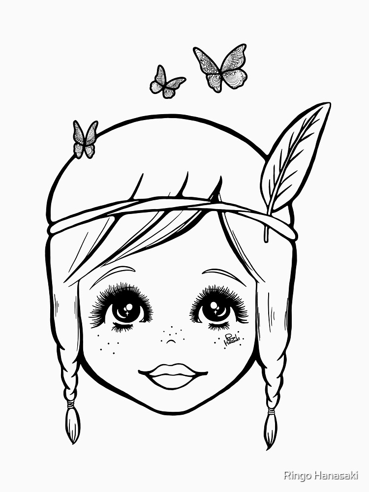 Boho Girl in the Spring by RingoHanasaki