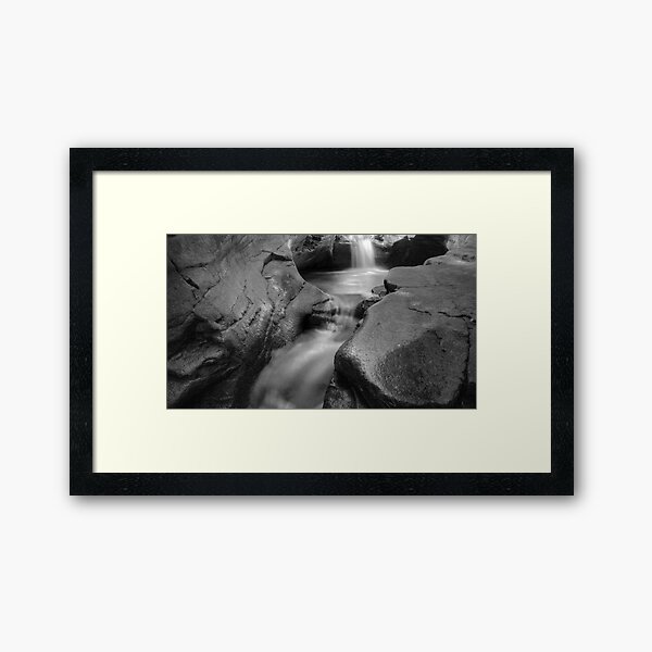 Down In It (version II) Framed Art Print
