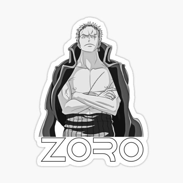 One Piece Zoro Stickers | Redbubble