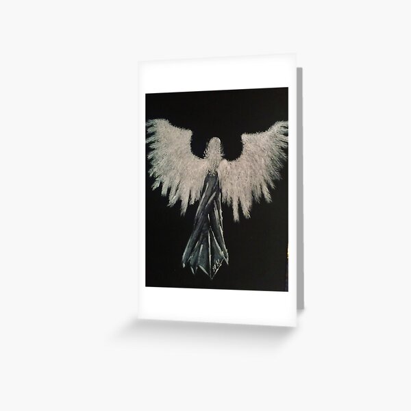 Item preview, Amy's Angel in acrylic designed and sold by mysticmern.