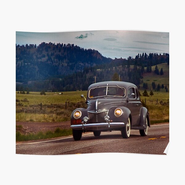 1939 Ford Deluxe Poster
