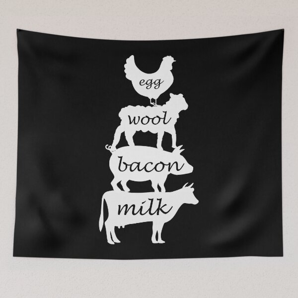 Item preview, Egg Wool Bacon and Milk designed and sold by Hilbert72.