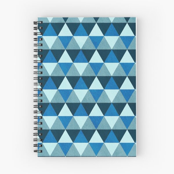 Item preview, Blue Triangle Geometric Background Pattern designed and sold by Aidan Burke.