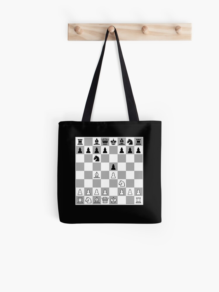 Chess Opening Italian Game E4 Player Giuoco Piano Tote Bag By Thecreekman Redbubble