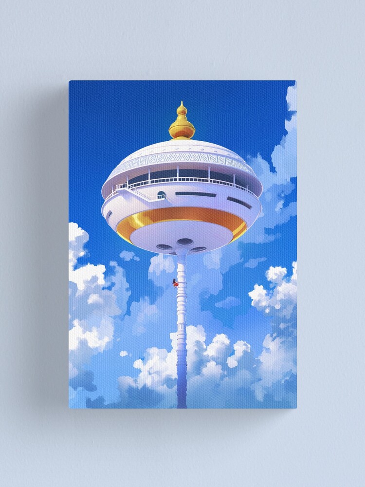 Alternate view of Korin Tower Canvas Print