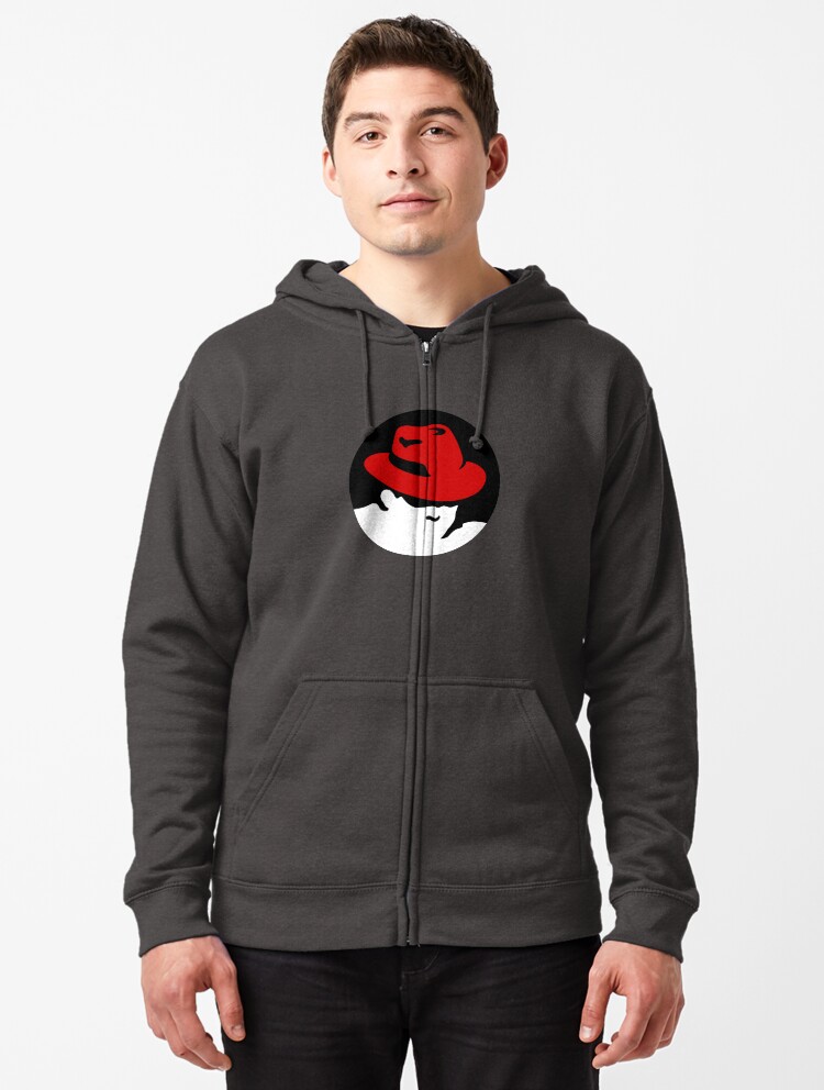 red hat hoodie