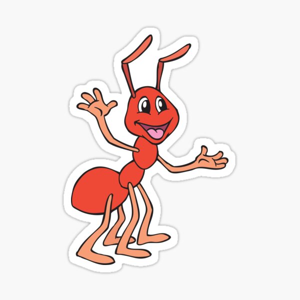 Red ant fire ant Sticker