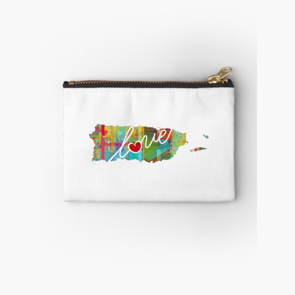 Item preview, Puerto Rico Love - Bright and Colorful Map Art designed and sold by traciwithani.