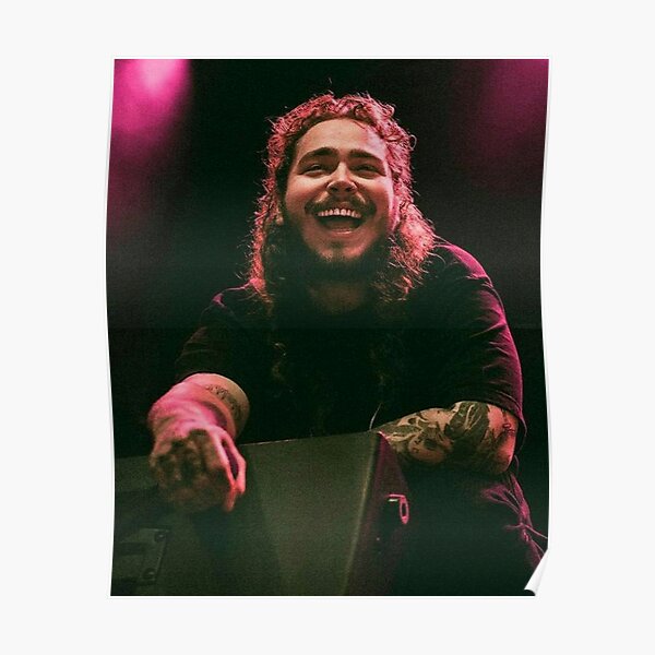 POST MALONE Poster MULTIPLE SIZES Hip Hop Rap Recording Artist Music O