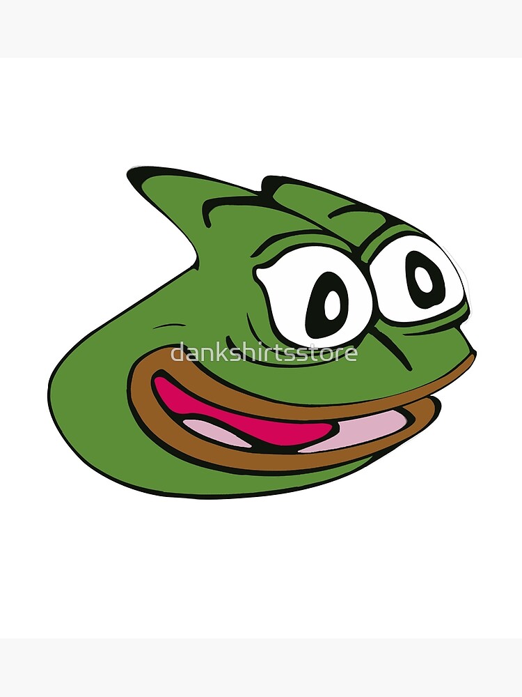 Pepega High Quality Emote | Greeting Card