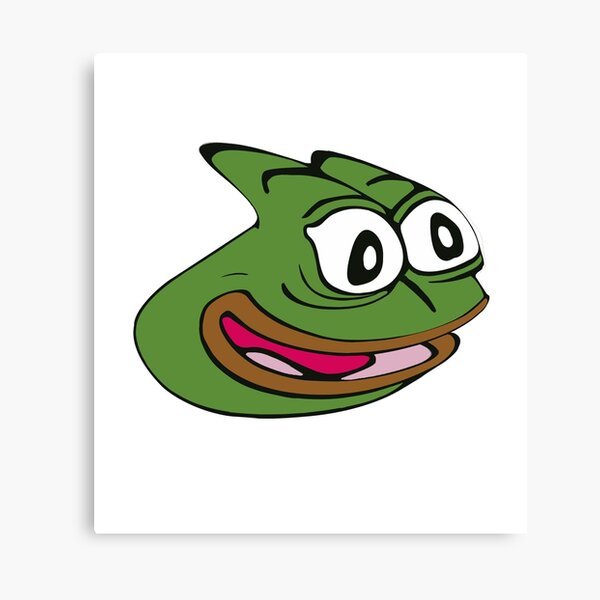 Pepega Canvas Print