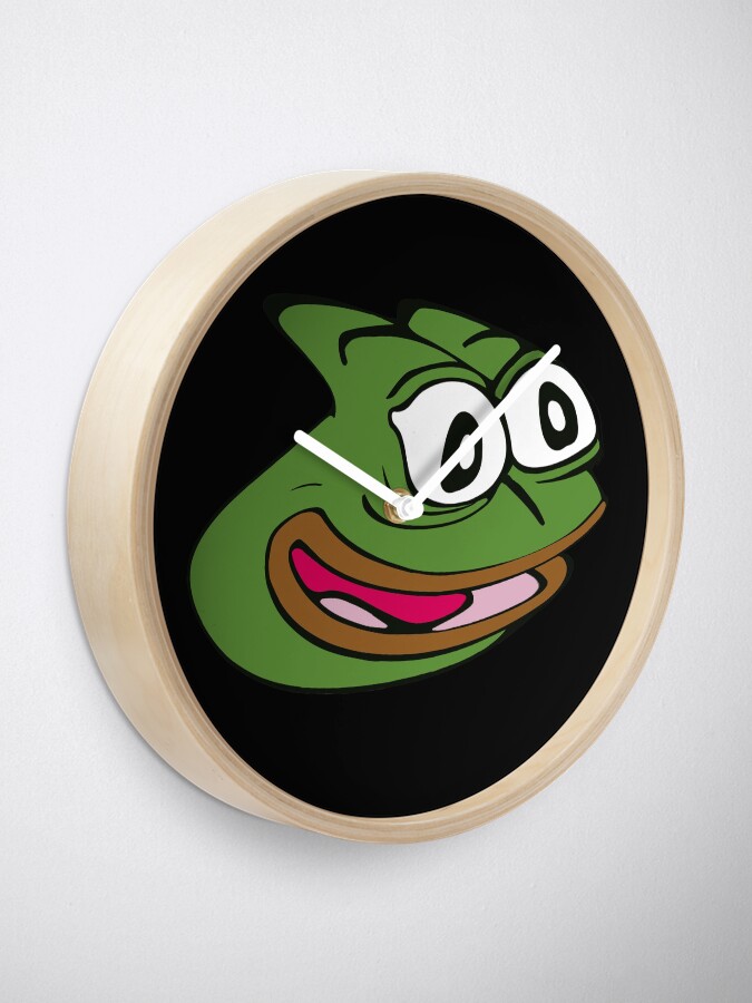 Pepega Clock for Sale by dankshirtsstore