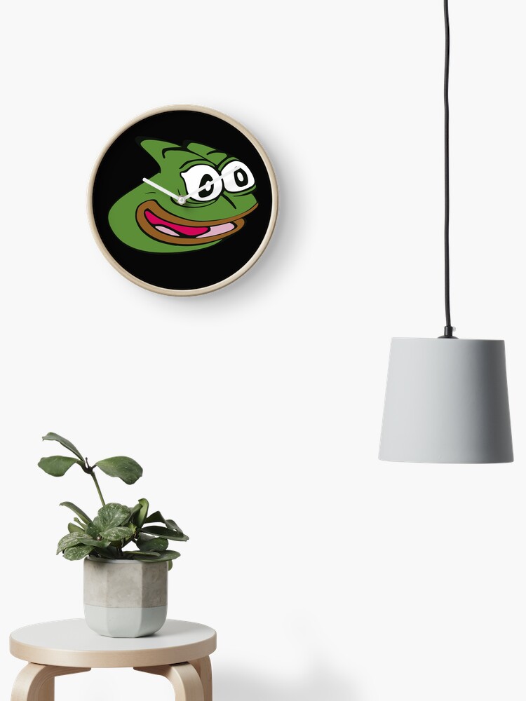 Pepega Clock for Sale by dankshirtsstore