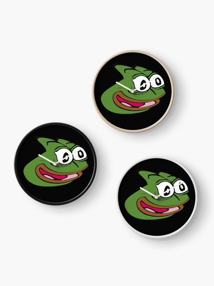 Pepega Clock for Sale by dankshirtsstore