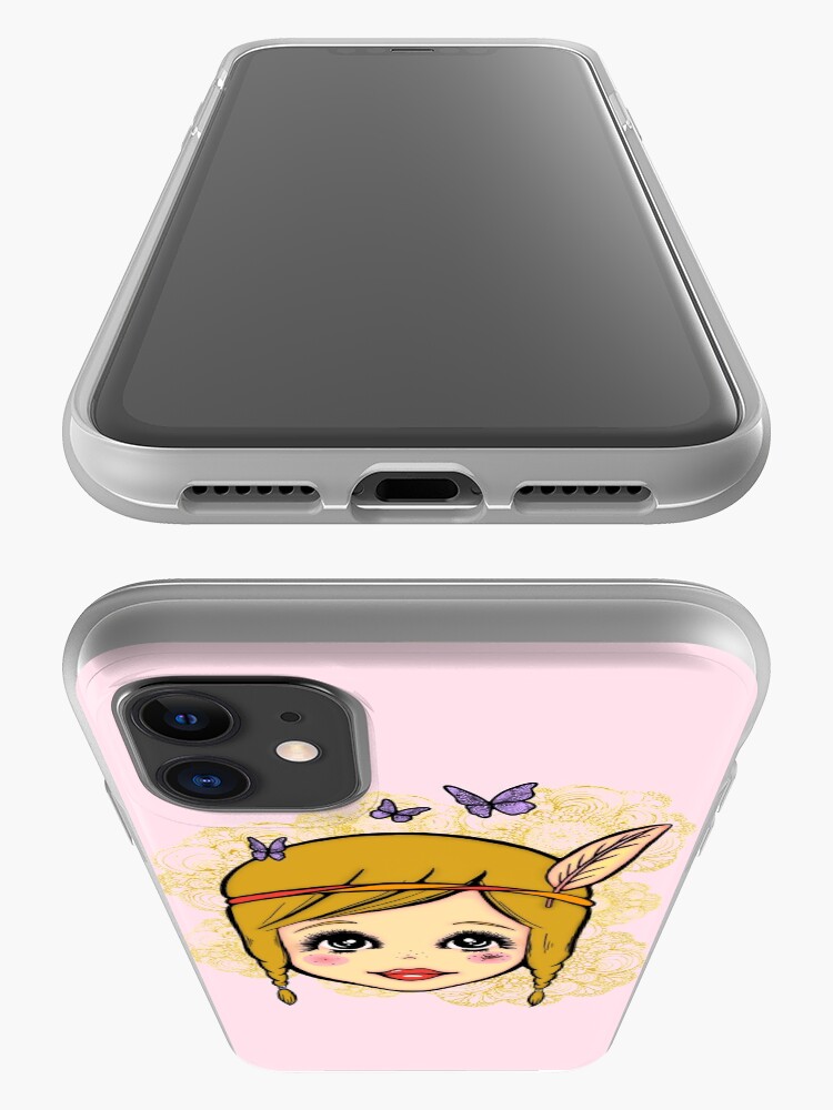 Alternate view of Boho Girl in the Spring iPhone Case & Cover