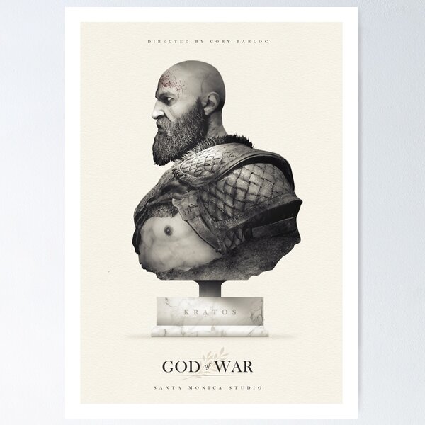 Vista previa del artículo con la obra «Kratos», diseñado y vendido por kriswatts.