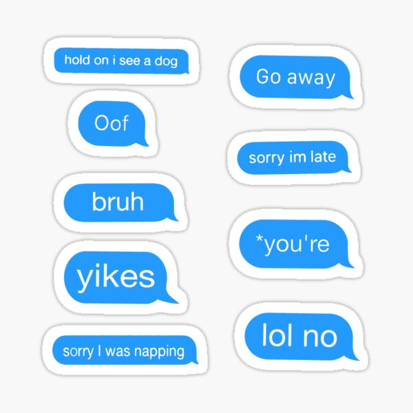 Chat Bubble Pack Sticker