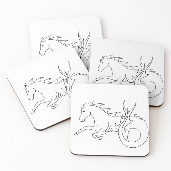 Item preview, Kelpie black lines designed and sold by BlackoutPhotos.