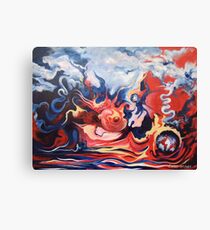 The Infuriation of Mother Earth Canvas Print
