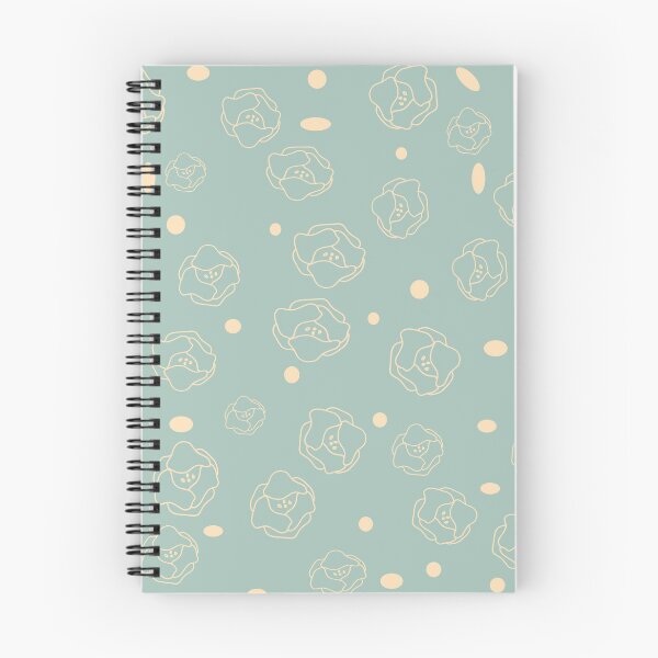 Item preview, Modern Sand Hand Drawn Roses on Country Cottage GreenBackground designed and sold by infinitygrafix.