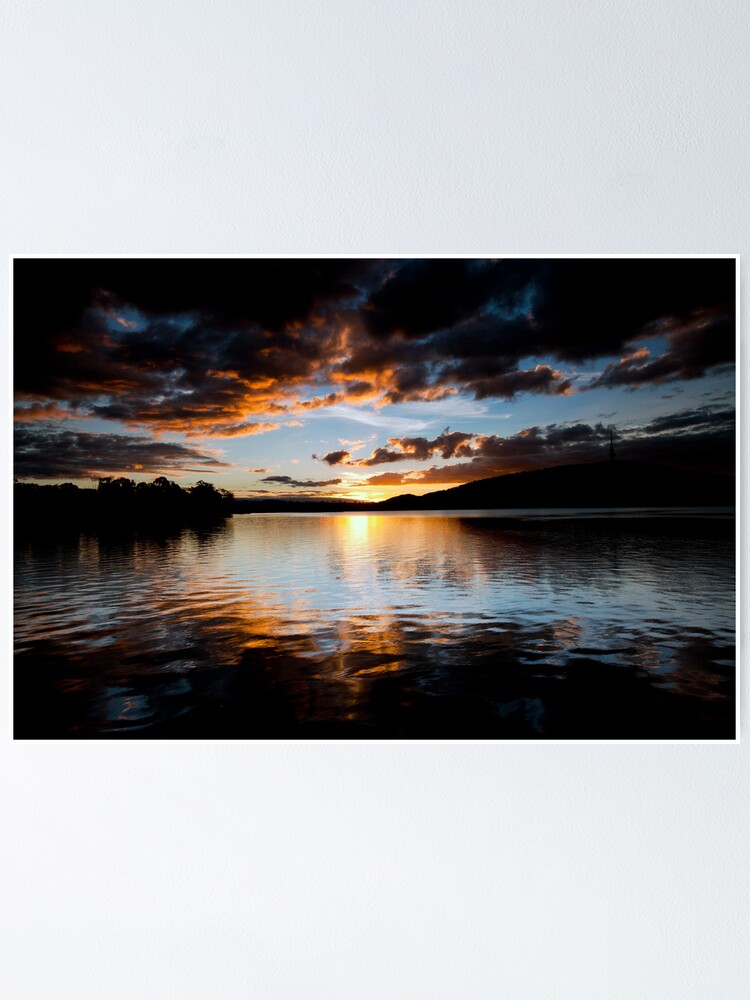 Thumbnail 1 of 3, Poster, Cool Sunset designed and sold by pdore.
