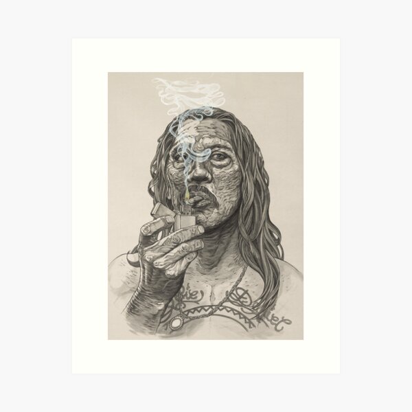 Item preview, Danny Trejo designed and sold by Isaac Sutterby.