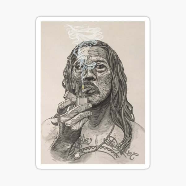 Item preview, Danny Trejo designed and sold by Isaac Sutterby.