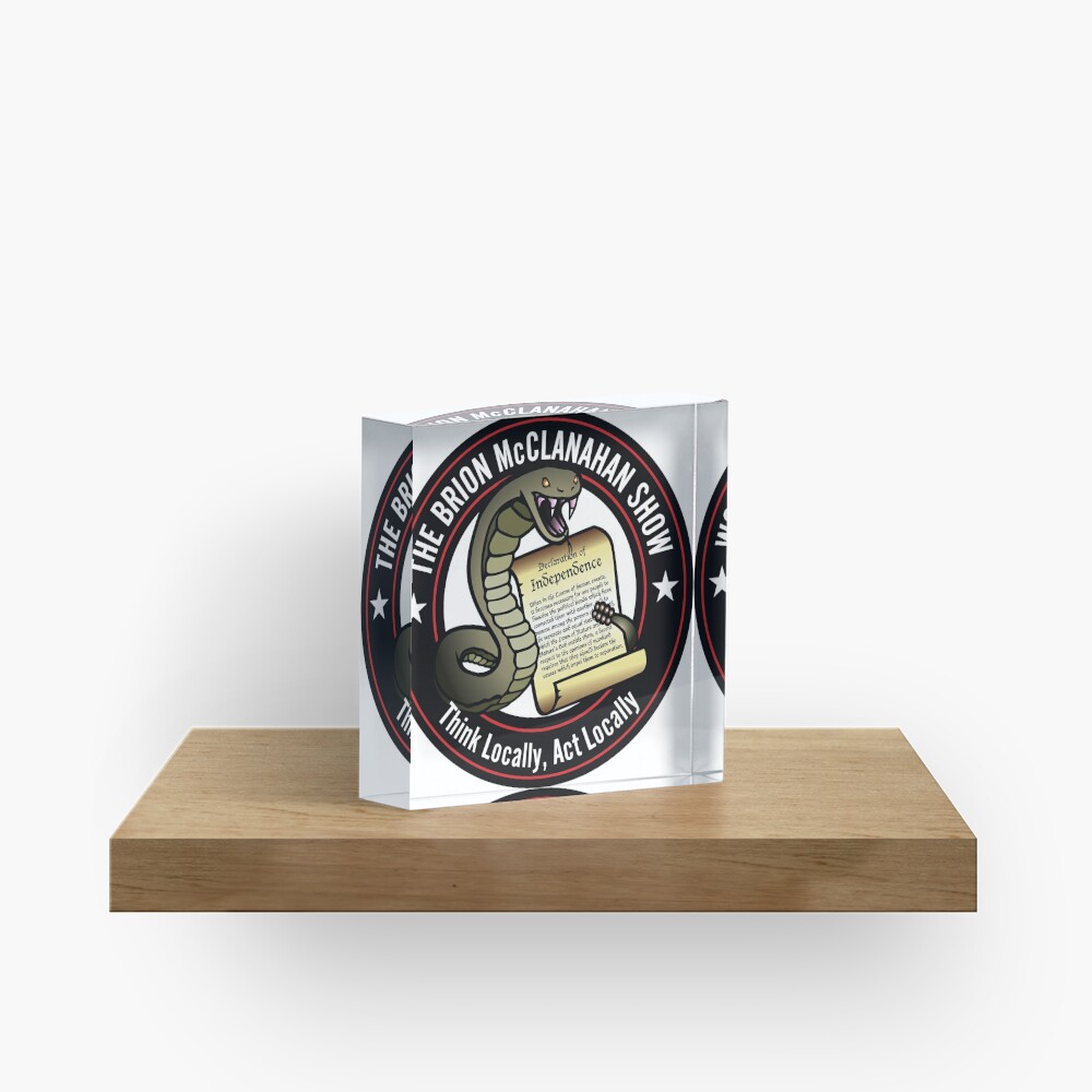 The Brion McClanahan Show Acrylic Block