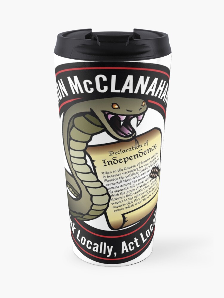 Thumbnail 1 of 5, Travel Coffee Mug, The Brion McClanahan Show designed and sold by BrionMcClanahan.
