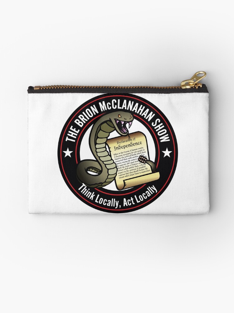 Thumbnail 1 of 4, Zipper Pouch, The Brion McClanahan Show designed and sold by BrionMcClanahan.
