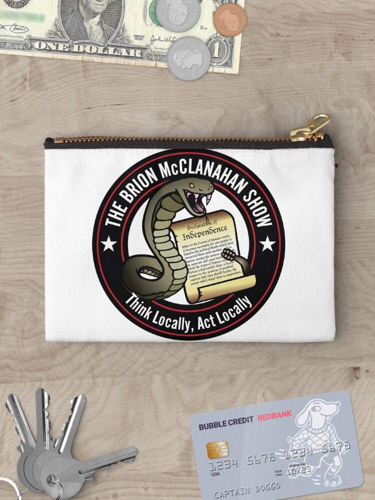 Thumbnail 3 of 4, Zipper Pouch, The Brion McClanahan Show designed and sold by BrionMcClanahan.