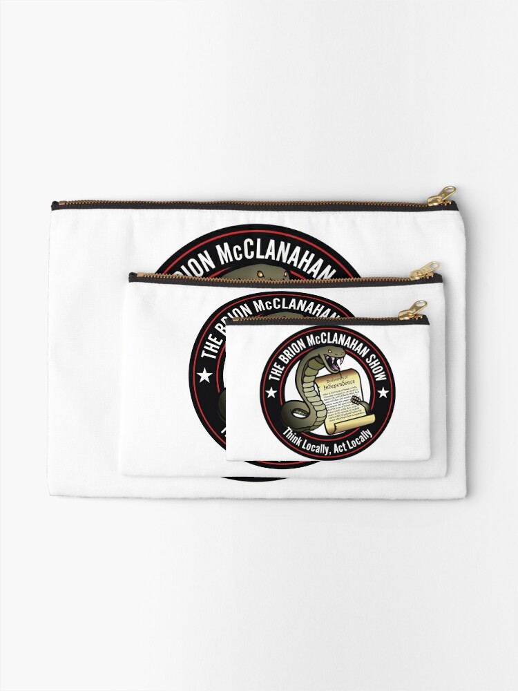 Alternate view of The Brion McClanahan Show Zipper Pouch
