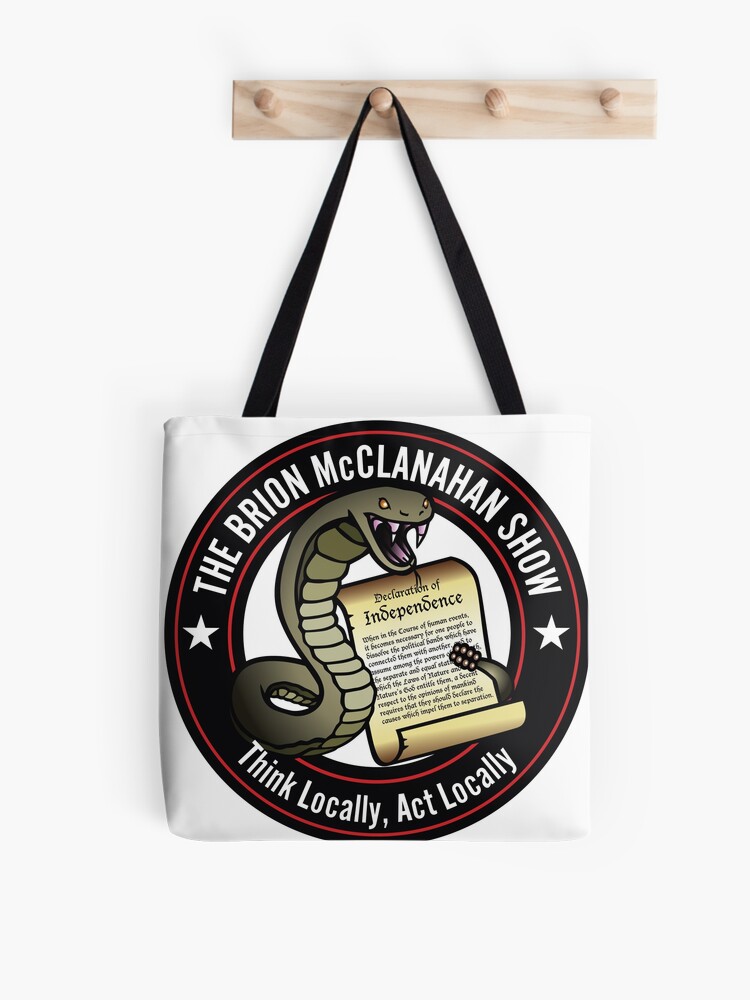 Tote Bag, The Brion McClanahan Show designed and sold by BrionMcClanahan