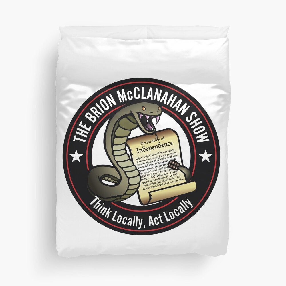 The Brion McClanahan Show Duvet Cover