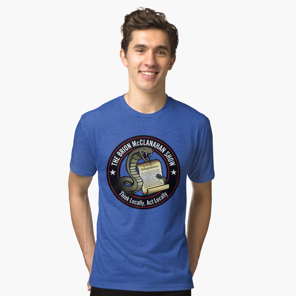 The Brion McClanahan Show Tri-blend T-Shirt