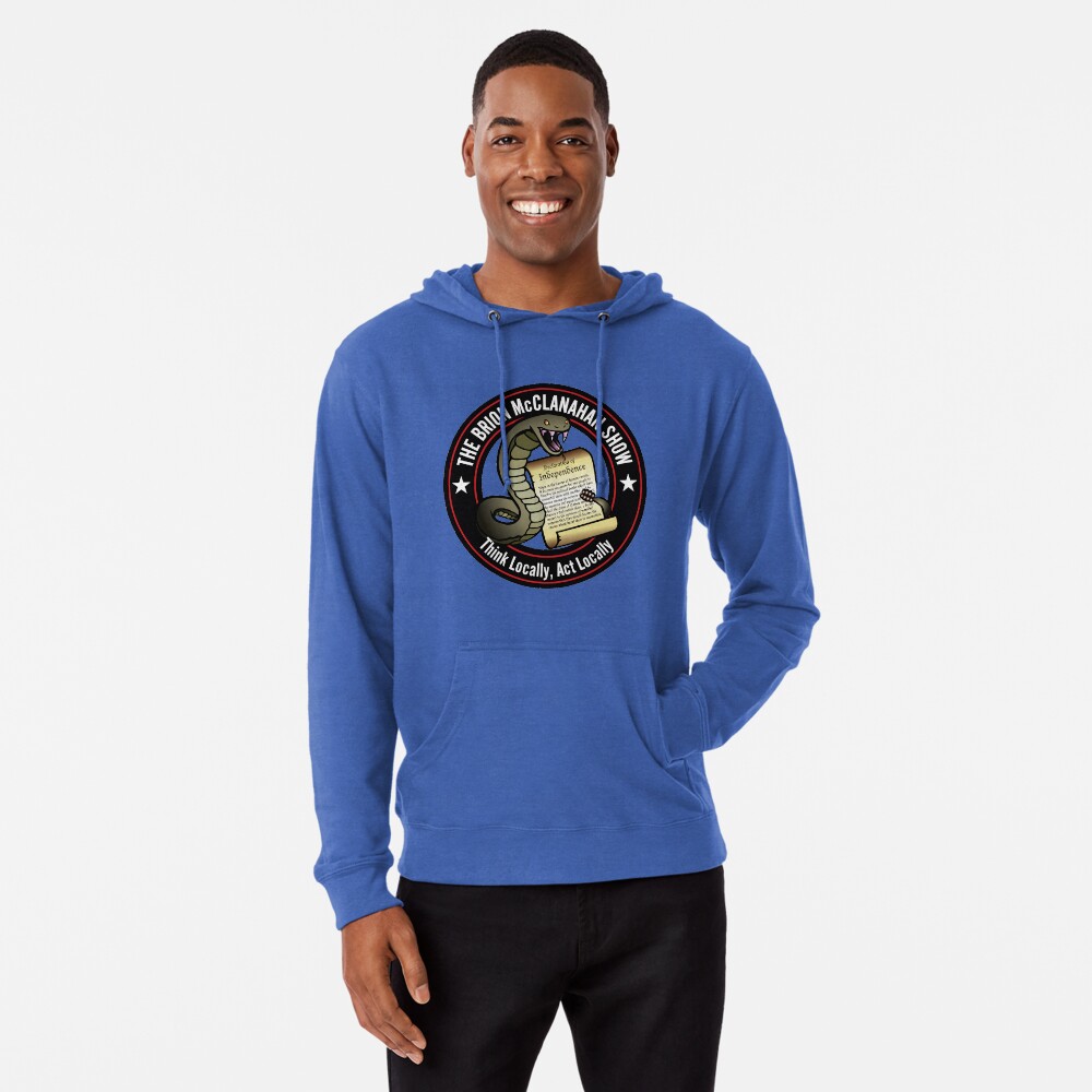 The Brion McClanahan Show Lightweight Hoodie