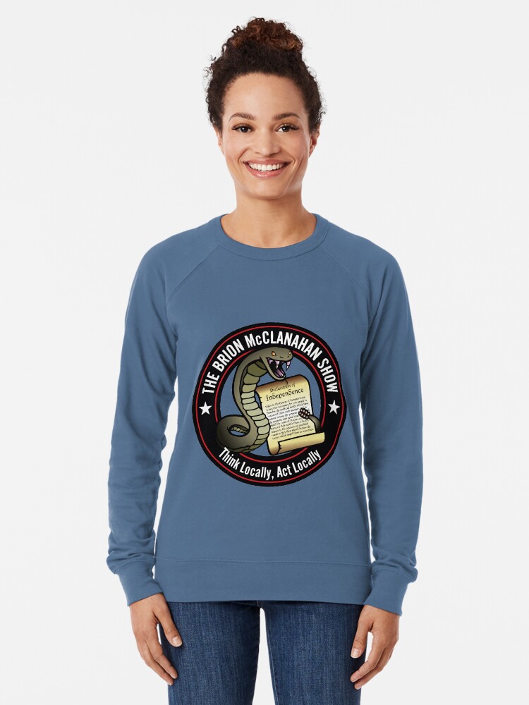 Thumbnail 2 of 5, Lightweight Sweatshirt, The Brion McClanahan Show designed and sold by BrionMcClanahan.