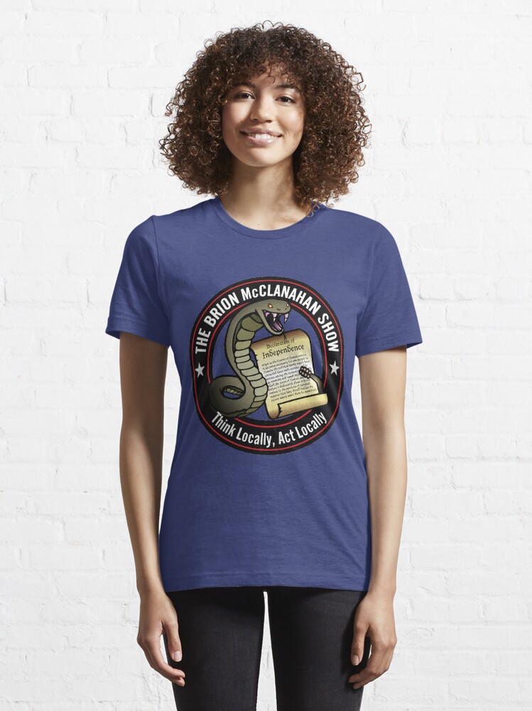 Thumbnail 6 of 7, Essential T-Shirt, The Brion McClanahan Show designed and sold by BrionMcClanahan.
