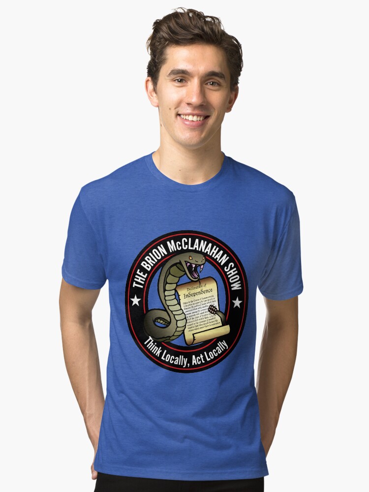Thumbnail 1 of 7, Tri-blend T-Shirt, The Brion McClanahan Show designed and sold by BrionMcClanahan.
