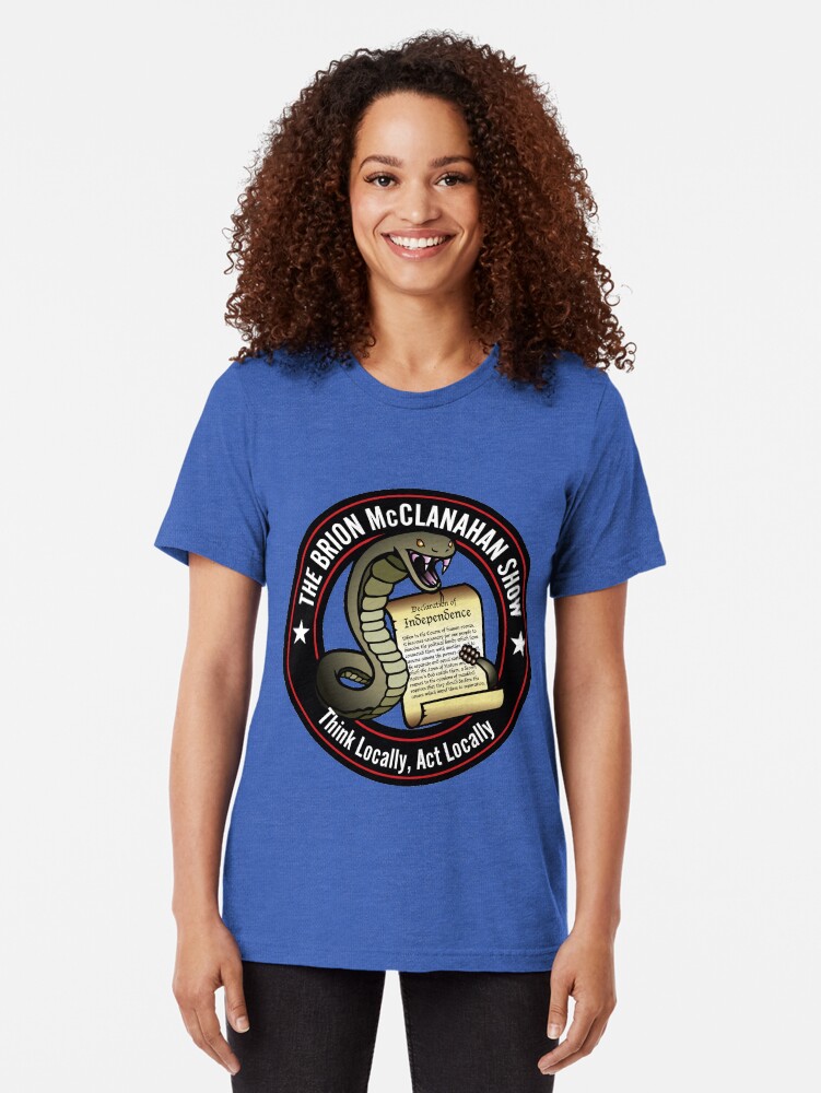 Alternate view of The Brion McClanahan Show Tri-blend T-Shirt