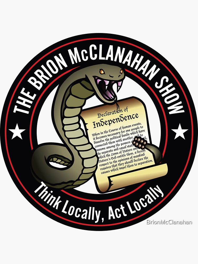 Thumbnail 3 of 3, Sticker, The Brion McClanahan Show designed and sold by BrionMcClanahan.
