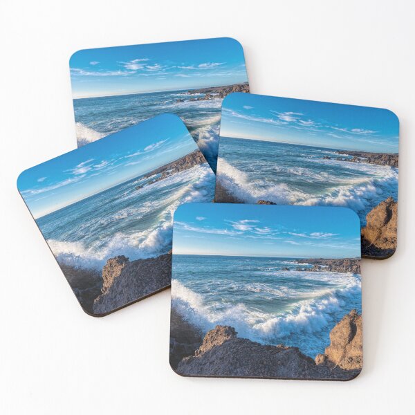 Item preview, Waves crashing on rocks designed and sold by iCimages.net.
