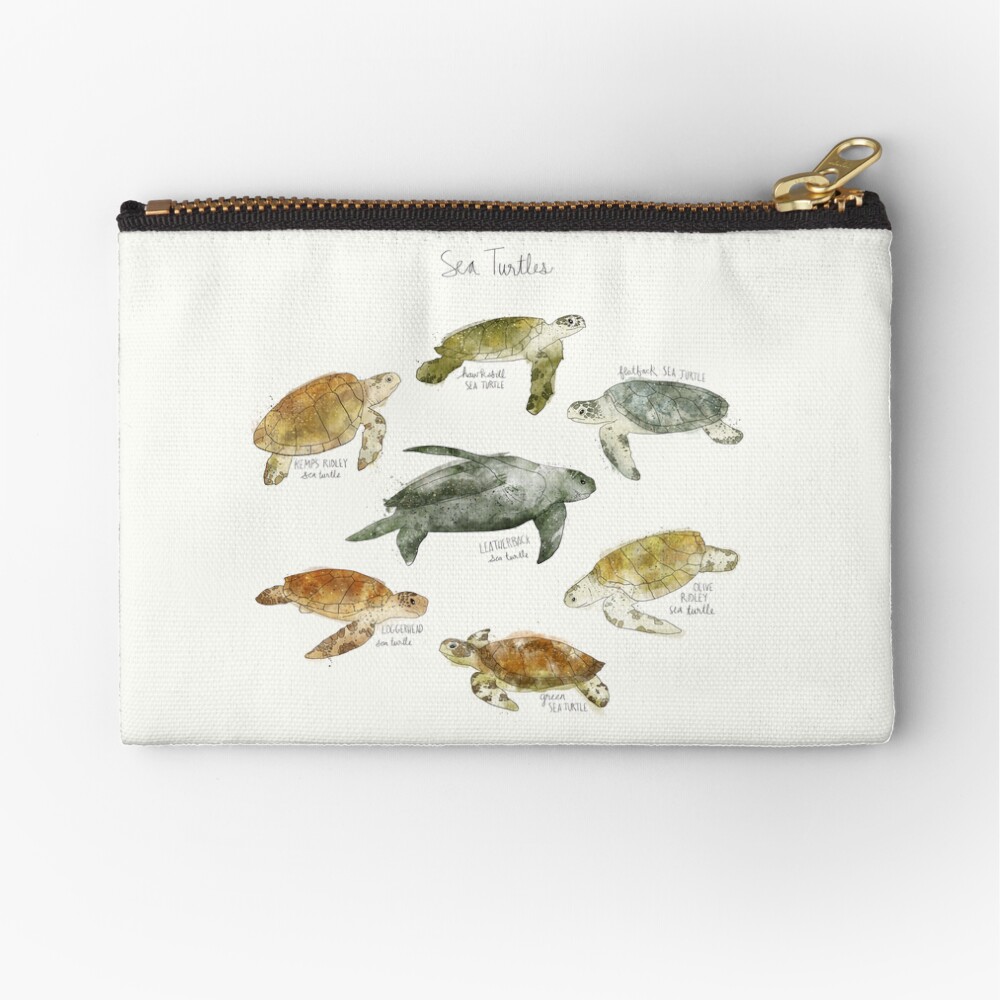 Sea Turtles Zipper Pouch