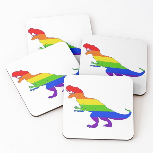 Item preview, The Gayest T-rex designed and sold by raquelstreetart.