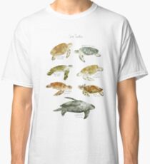 Meeresschildkröten Classic T-Shirt