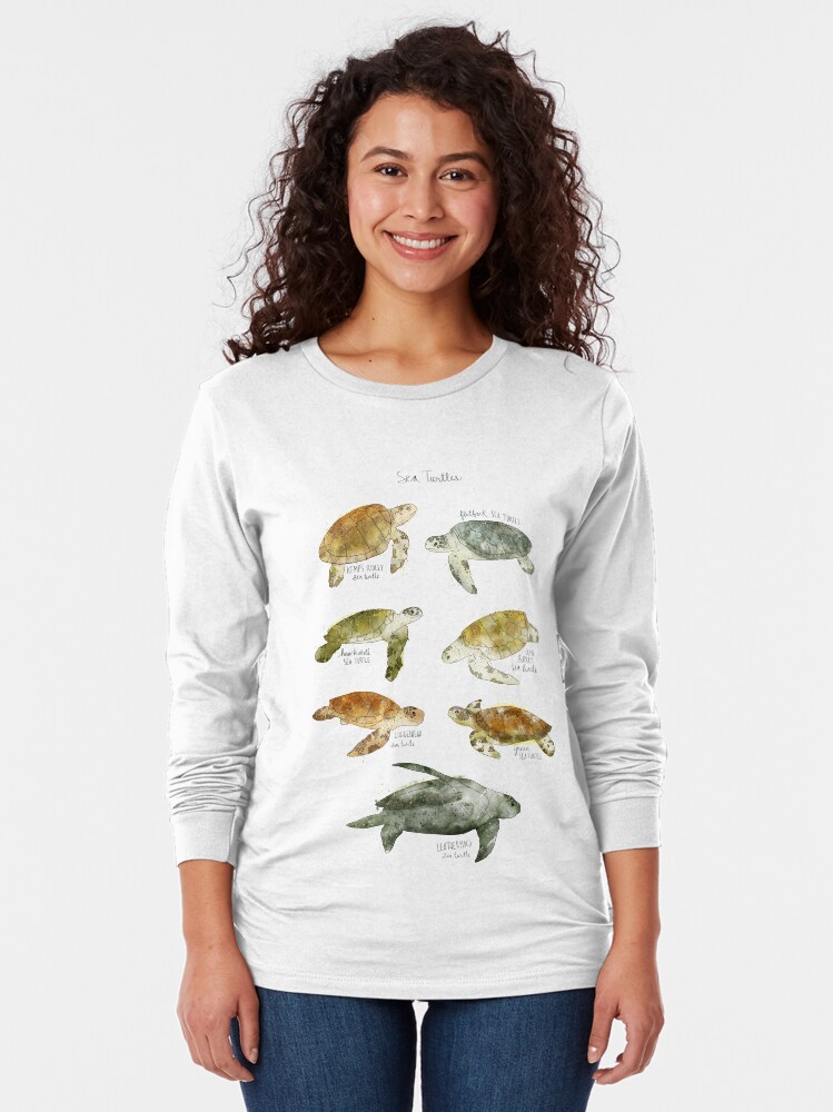 Alternate view of Sea Turtles Long Sleeve T-Shirt