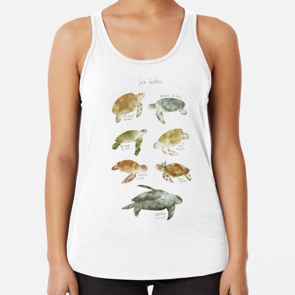 Sea Turtles Racerback Tank Top